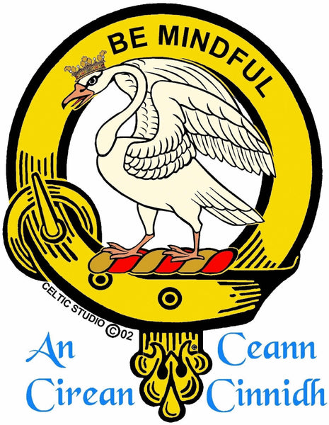 Campbell Calder Scottish Clan Crest Badge Dress Fur Sporran