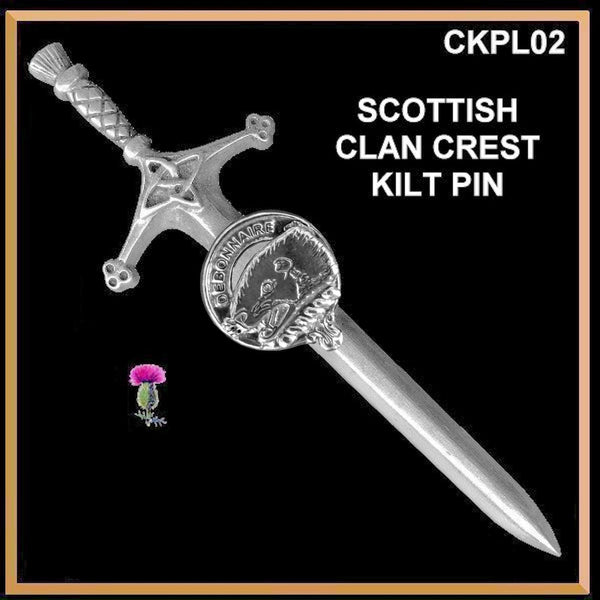 Beaton (Bethune) Clan Crest Kilt Pin, Scottish Pin ~ CKP02 - Celtic Studio