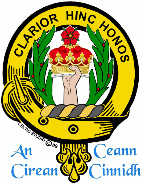 Buchanan Clan Crest Kilt Pin, Scottish Pin ~ CKP02 - Celtic Studio