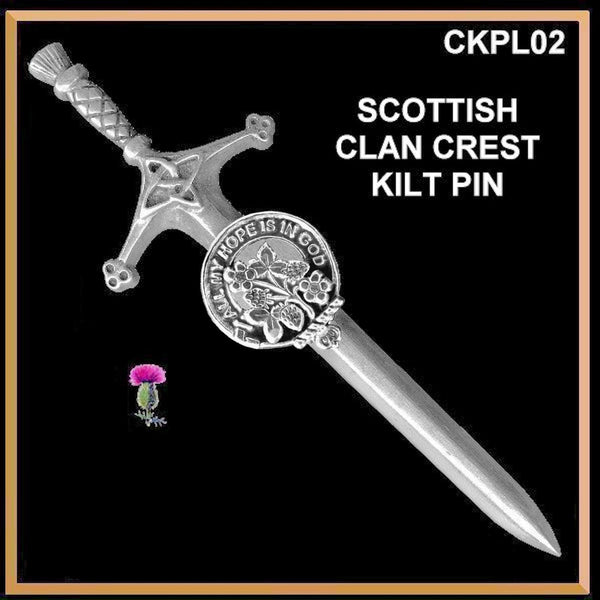 Fraser Saltoun  Clan Crest Kilt Pin, Scottish Pin ~ CKP02 - Celtic Studio