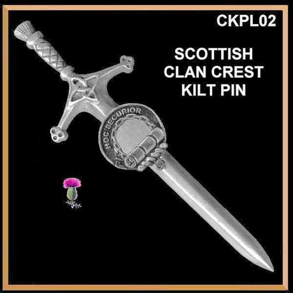 Grierson Clan Crest Kilt Pin, Scottish Pin ~ CKP02