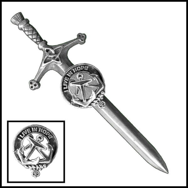Kinnear Clan Crest Kilt Pin, Scottish Pin ~ CKP02