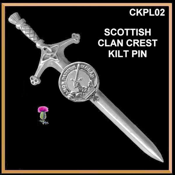 Lumsden Clan Crest Kilt Pin, Scottish Pin ~ CKP02