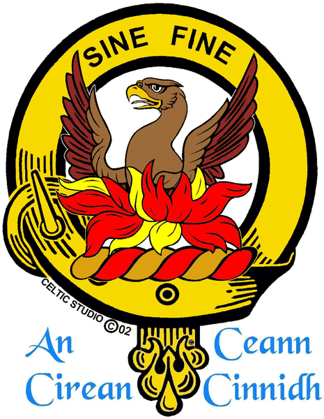 MacGill Clan Crest Kilt Pin, Scottish Pin ~ CKP02