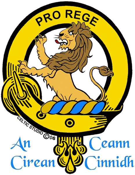 MacFie Clan Crest Kilt Pin, Scottish Pin ~ CKP02