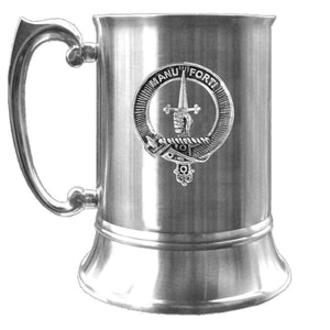 MacKay Scottish Clan Crest Badge Tankard - Celtic Studio
