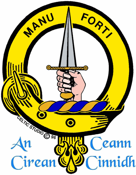 MacKay Scottish Clan Crest Badge Tankard - Celtic Studio