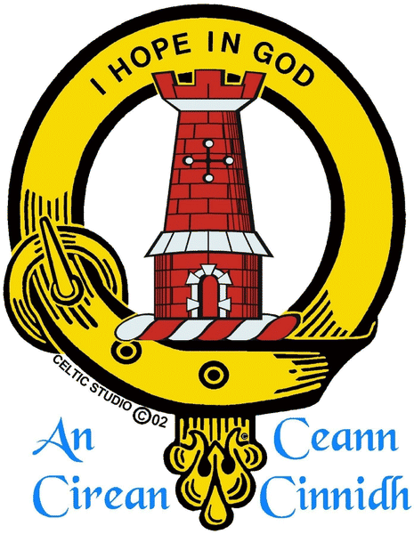 MacNaughton Clan Crest Kilt Pin, Scottish Pin ~ CKP02