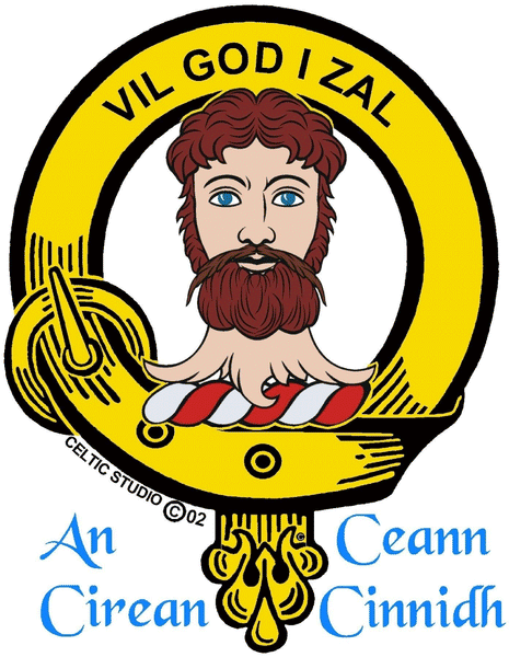 Menzies Clan Crest Kilt Pin, Scottish Pin ~ CKP02