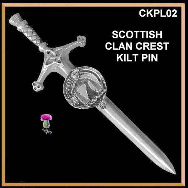 Murray (Tullibardine) Clan Crest Kilt Pin, Scottish Pin ~ CKP02