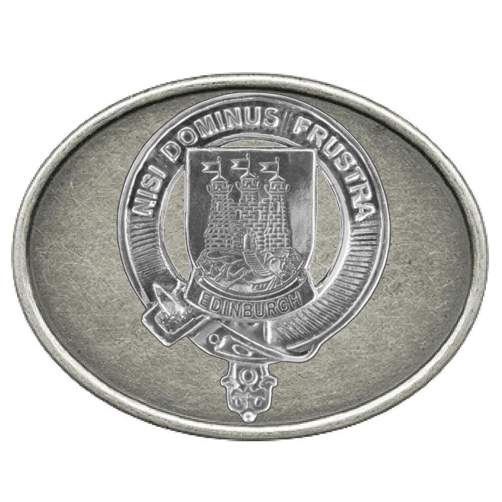 City of Edinburgh Clan Crest Regular Buckle - Celtic Studio