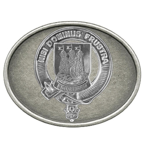 City of Edinburgh Clan Crest Regular Buckle - Celtic Studio