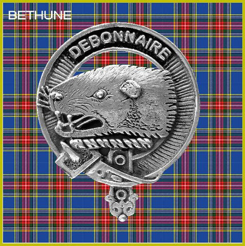 Beaton Clan Crest Scottish Cap Badge CB02