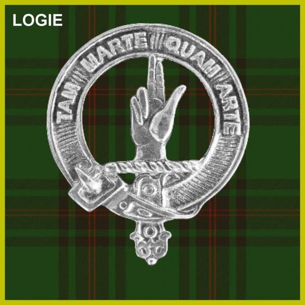 Logie Clan Crest Scottish Cap Badge CB02