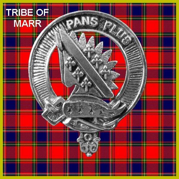 Marr Clan Crest Scottish Cap Badge CB02