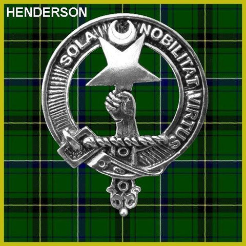 Henderson Clan Crest Scottish Cap Badge CB02