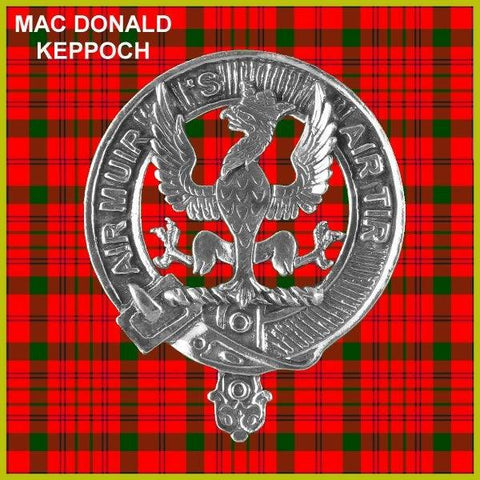 MacDonald  Keppoch  Clan Crest Scottish Cap Badge CB02