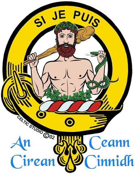 Livingston Clan Crest Scottish Pendant  CLP02