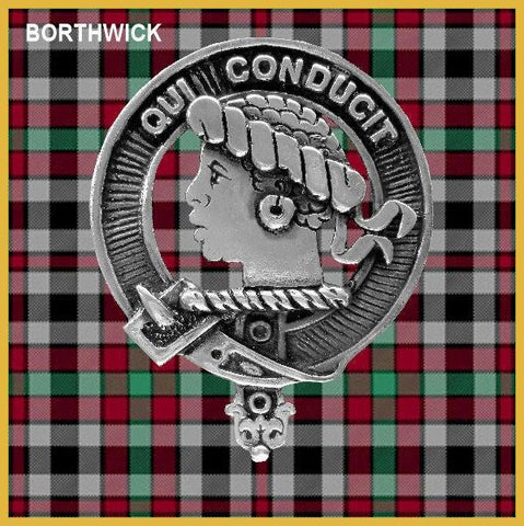 Borthwick Clan Crest Scottish Cap Badge CB02