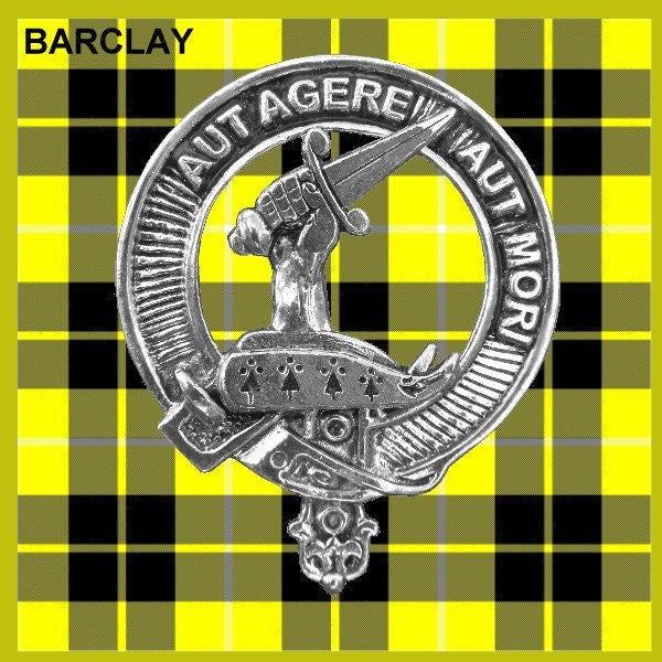 Barclay Clan Crest Badge Skye Decanter