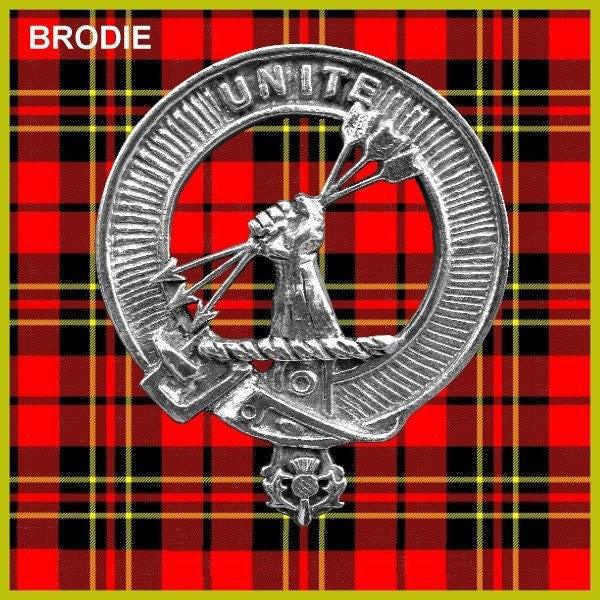 Brodie Clan Crest Badge Skye Decanter