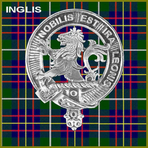 Inglis Clan Crest Scottish Cap Badge  CB02