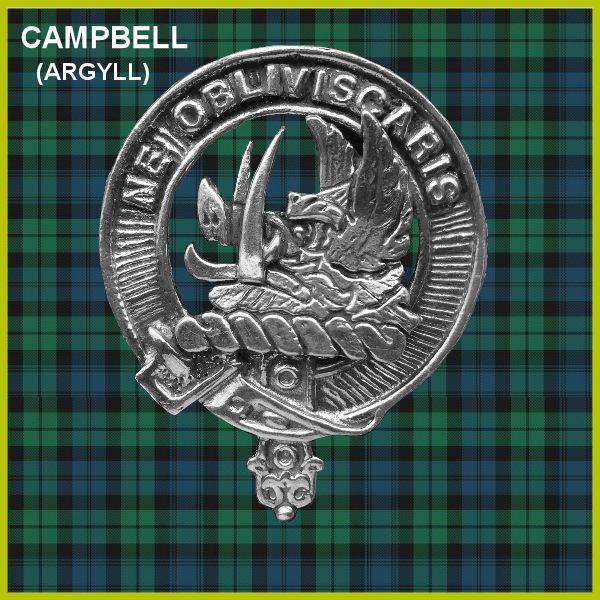 Campbell Argyll Clan Crest Scottish Cap Badge CB02 – Celtic Studio