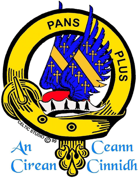 Marr Clan Crest Kilt Pin, Scottish Pin ~ CKP02