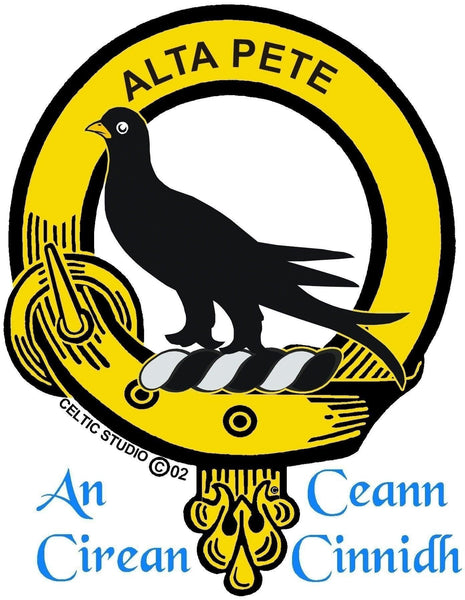 Glen Clan Crest Kilt Pin, Scottish Pin ~ CKP02