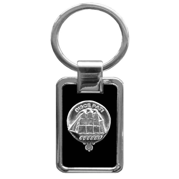 Duncan Clan Stainless Steel Key Ring