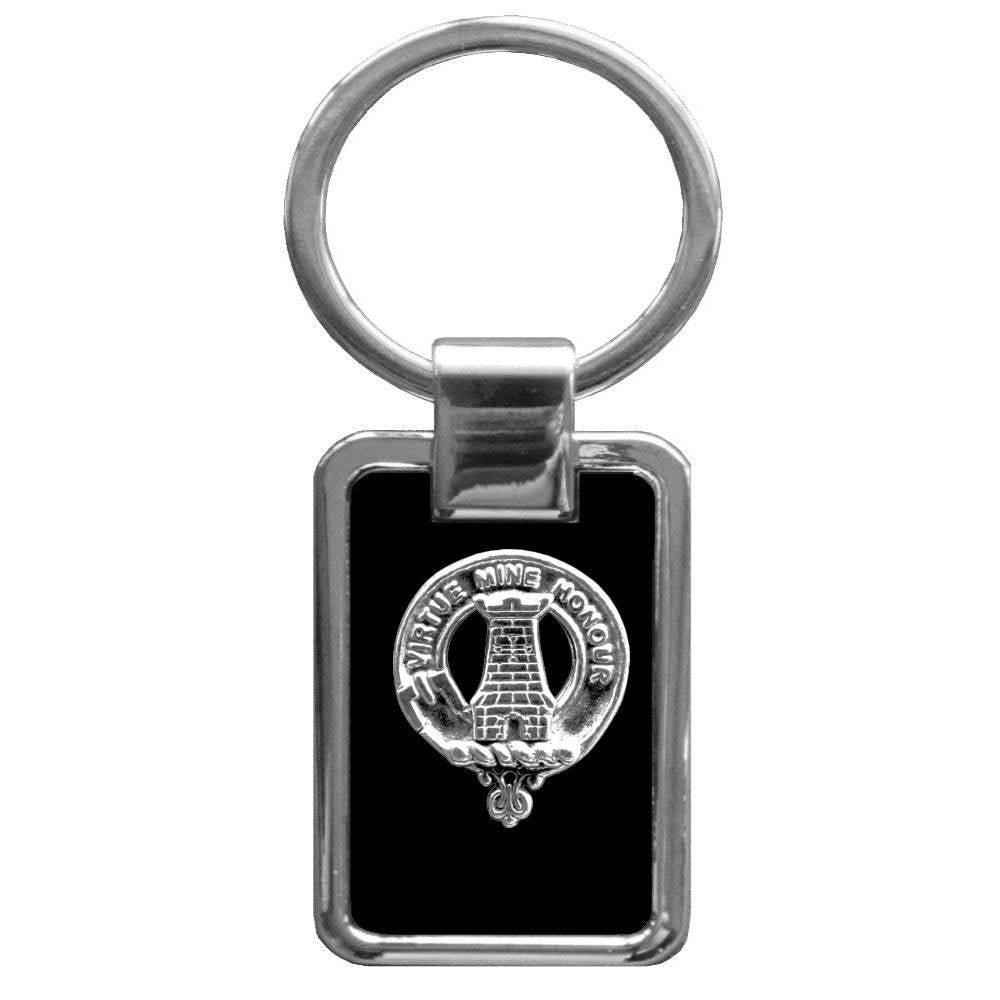 MacLean Clan Stainless Steel Key Ring