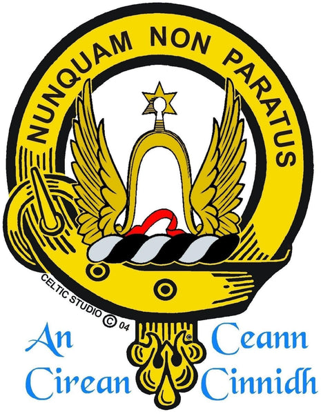 Johnston Clan Crest Scottish Cap Badge CB02