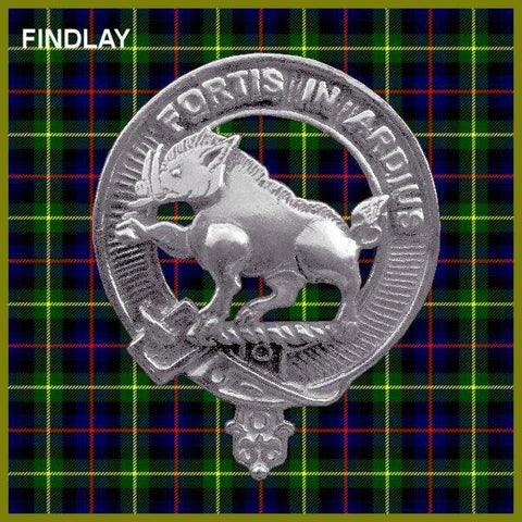 Findlay Clan Crest Scottish Cap Badge CB02