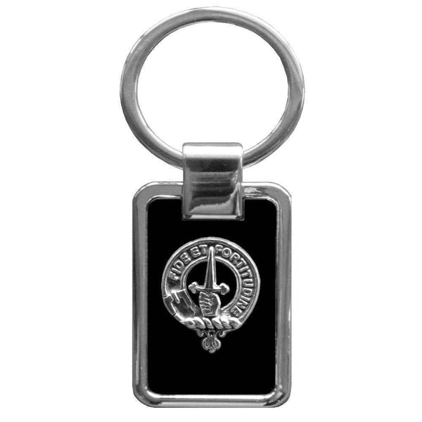 Ross Clan Stainless Steel Key Ring