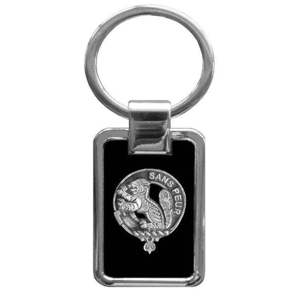 Sutherland Clan Stainless Steel Key Ring