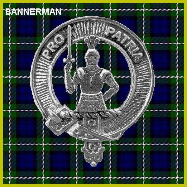 Bannerman Clan Crest Scottish Cap Badge CB02