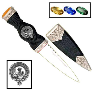 Young Clan Crest Sgian Dubh, Scottish Knife