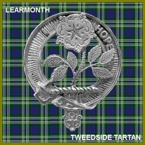 Learmont Clan Crest Scottish Cap Badge CB02