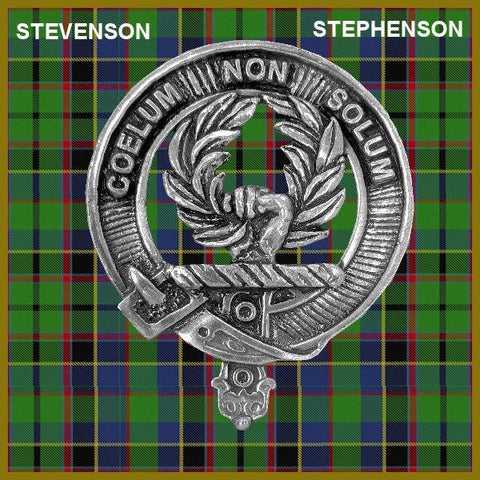 Stevenson Clan Crest Scottish Cap Badge CB02