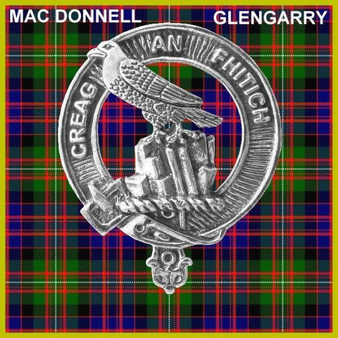 MacDonald  Glengarry  Clan Crest Scottish Cap Badge CB02