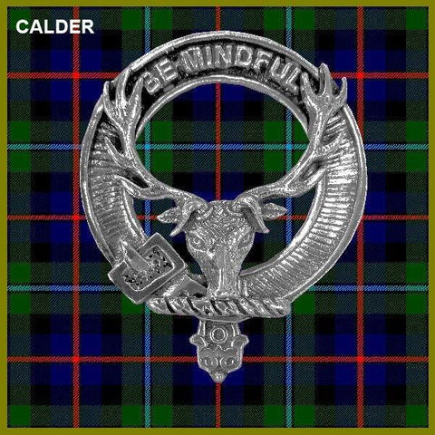 Calder Clan Crest Scottish Cap Badge CB02