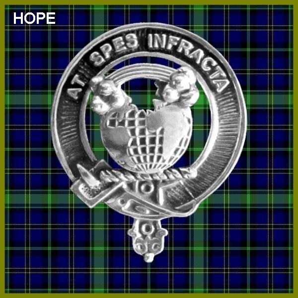 Hope Clan Crest Badge Skye Decanter