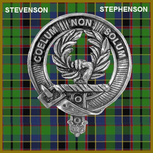 Stevenson Clan Crest Badge Skye Decanter