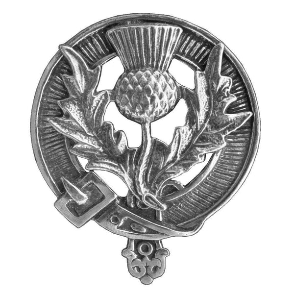 Thistle 8oz Crest Scottish Badge Flask