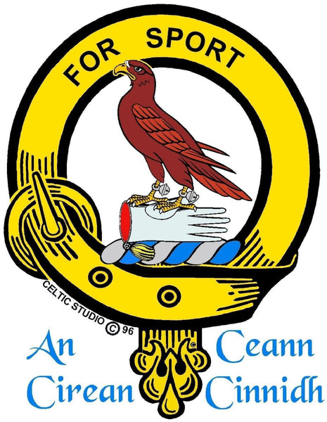 Clelland Clan Crest Scottish Cap Badge CB02