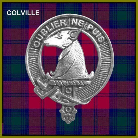 Colville Clan Crest Scottish Cap Badge CB02