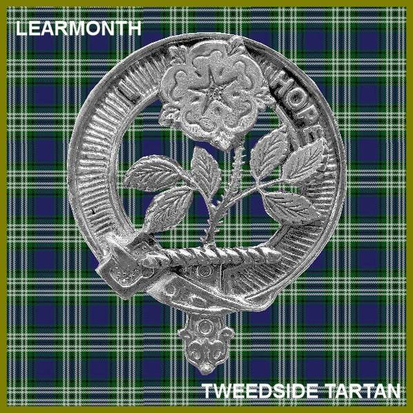 Learmont Clan Crest Badge Skye Decanter
