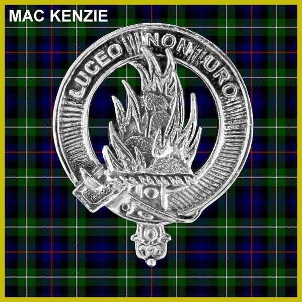 MacKenzie Clan Crest Badge Skye Decanter