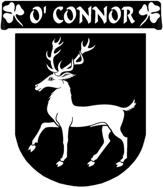 O'Connor Corcomroe Irish Coat Of Arms Disk Cufflinks
