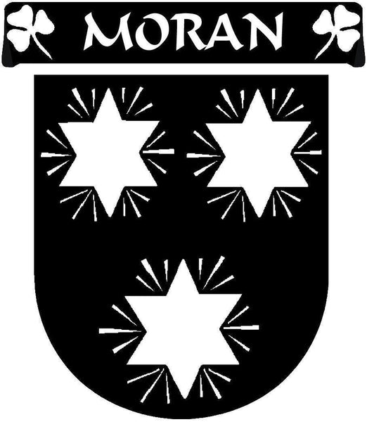 Moran Irish Coat Of Arms Disk Cufflink